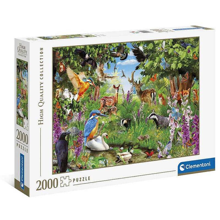 Clementoni Puzzle Clementoni Bosque Fantastico De 2000 Piezas