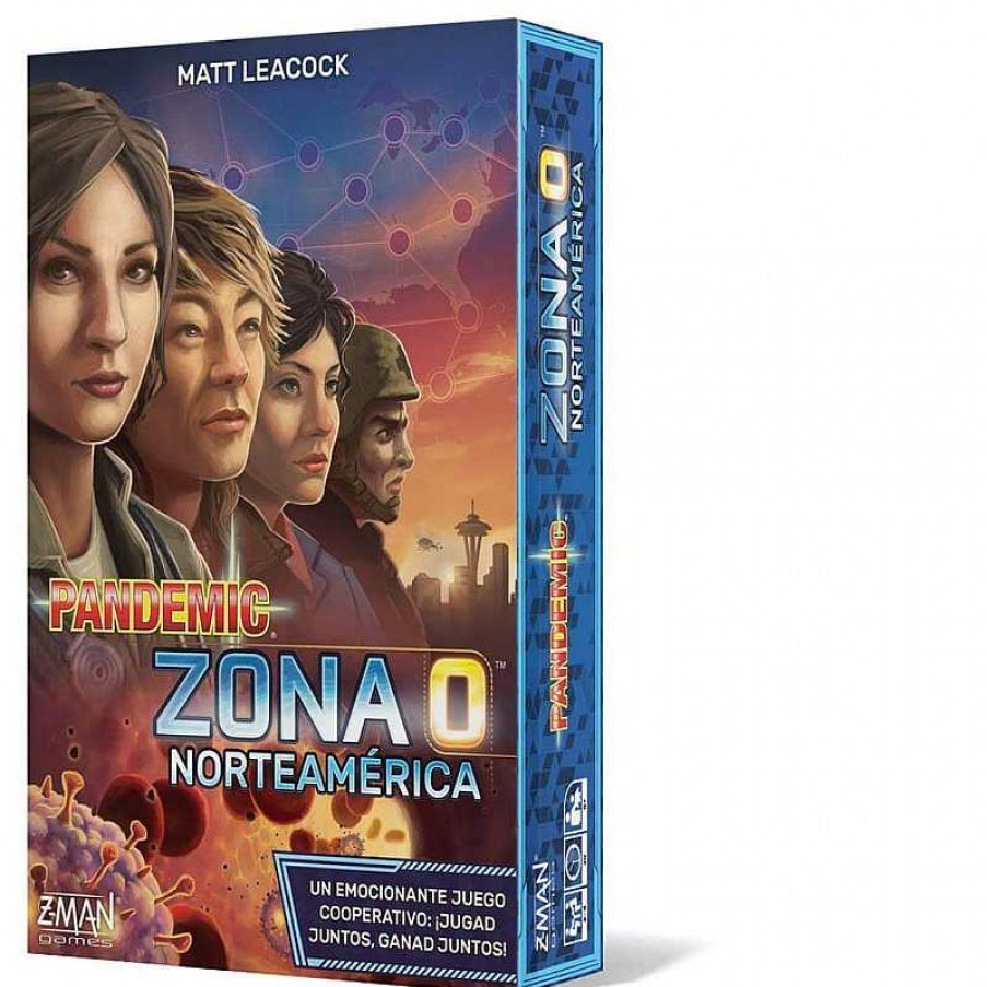 Z-Man Games Pandemic Zona 0 Norteam Rica