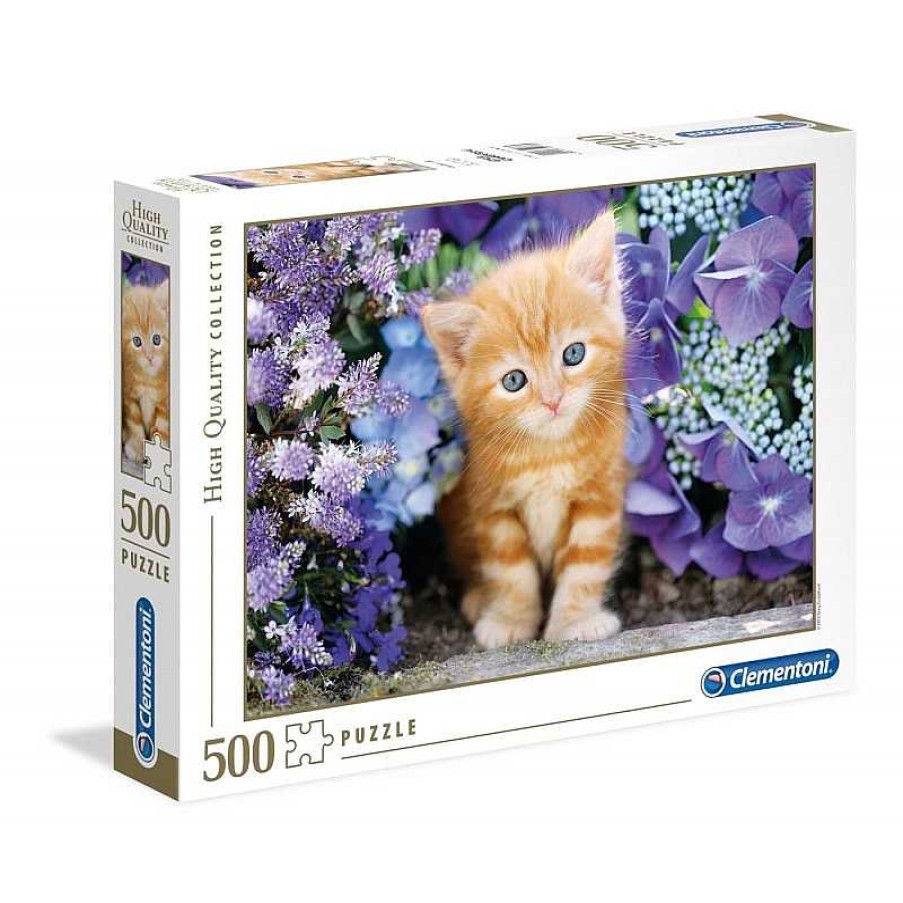 Clementoni Puzzle Clementoni Gatito Rubio De 500 Piezas