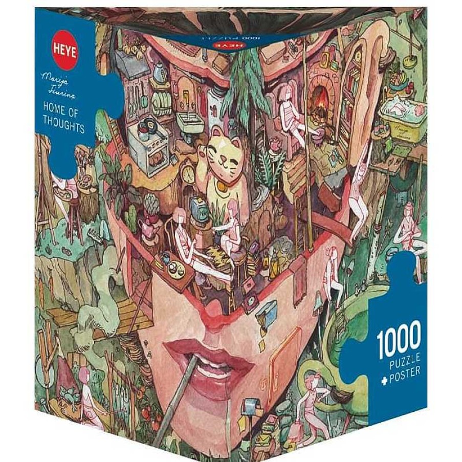 Heye Puzzle Heye Casa De Los Pensamientos De 1000 Piezas