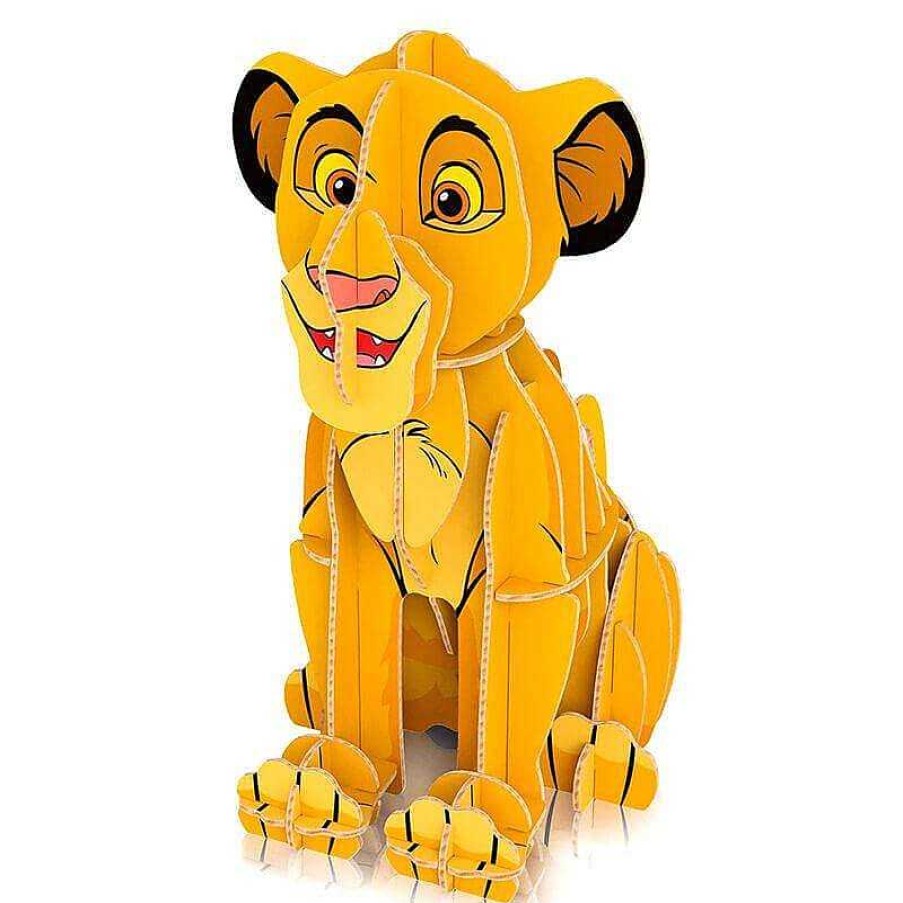 Clementoni Puzzle Clementoni Rey Leon M S Modelo 3D 104 Piezas