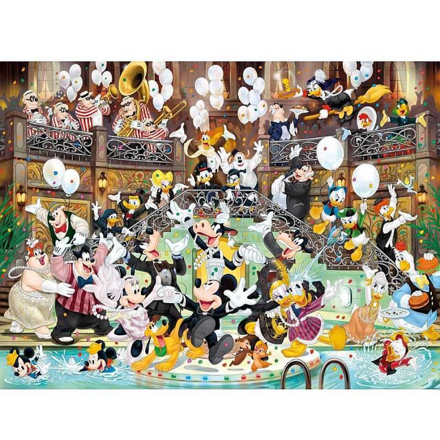 Clementoni Puzzle Clementoni 90 Aniversario De Mickey Mouse De 1000 Piezas