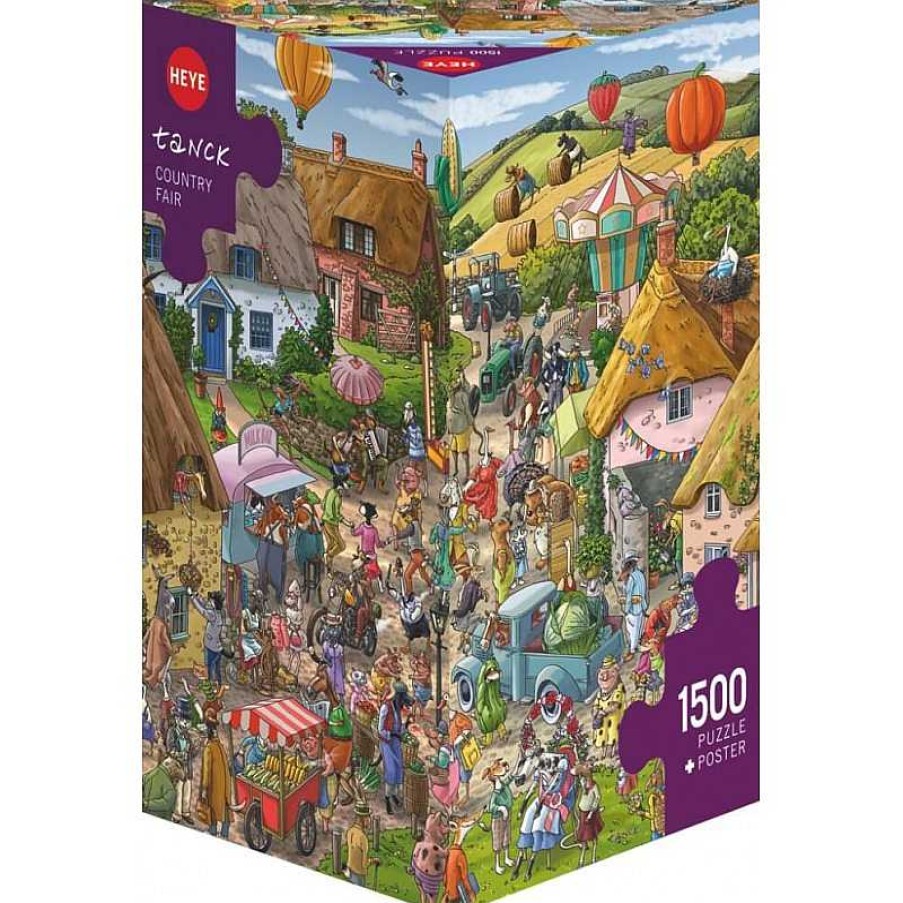 Heye Puzzle Heye Feria Del Pa S De 1500 Piezas