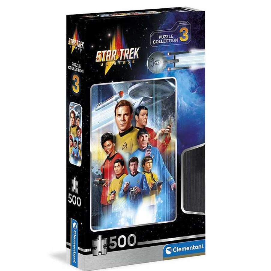 Clementoni Puzzle Clementoni Star Trek 3 De 500 Piezas