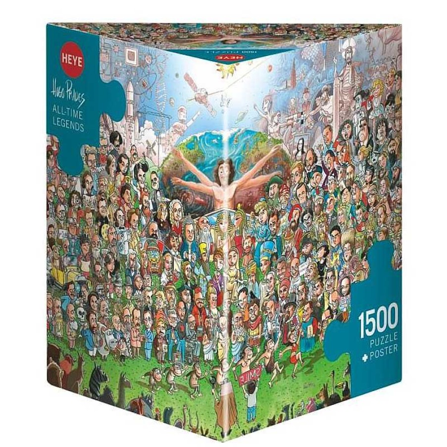 Heye Puzzle Heye Leyendas De Todos Los Tiempos De 1500 Piezas