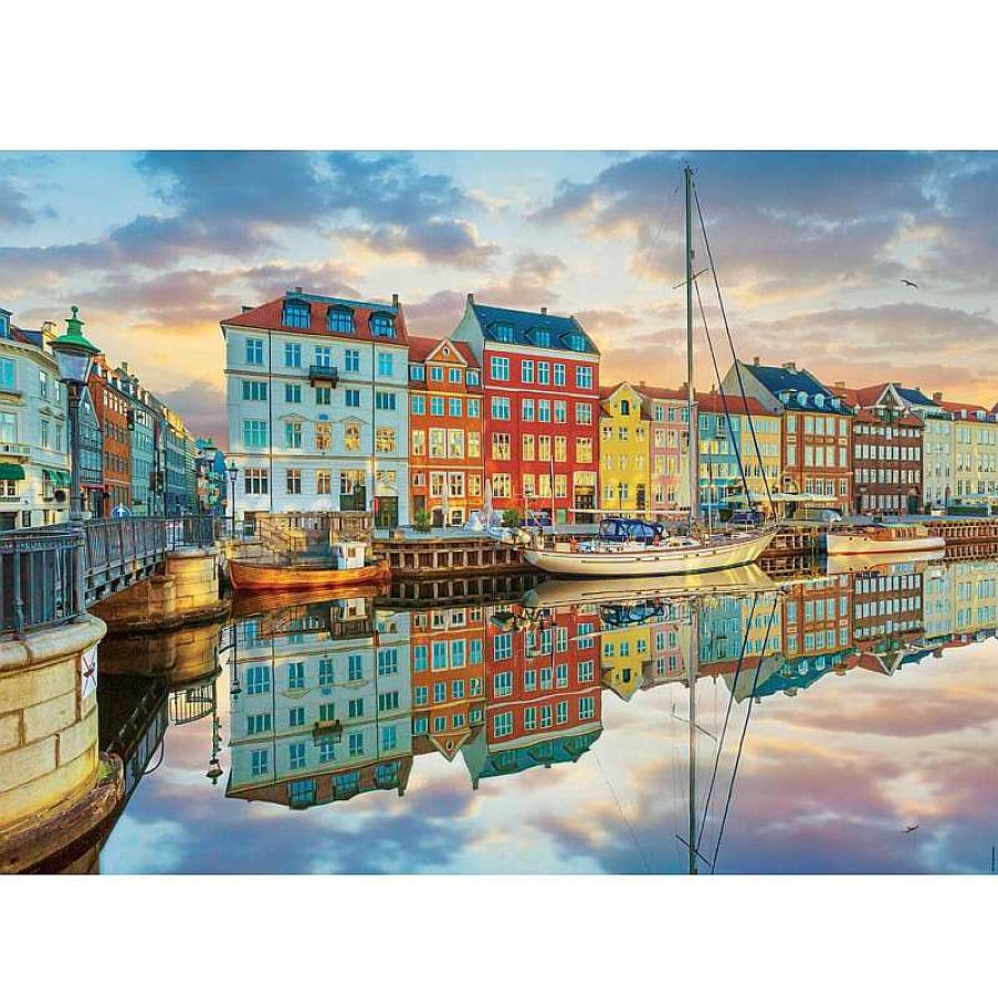 Puzzles Educa Puzzle Educa Puerto De Copenhague De 2000 Piezas