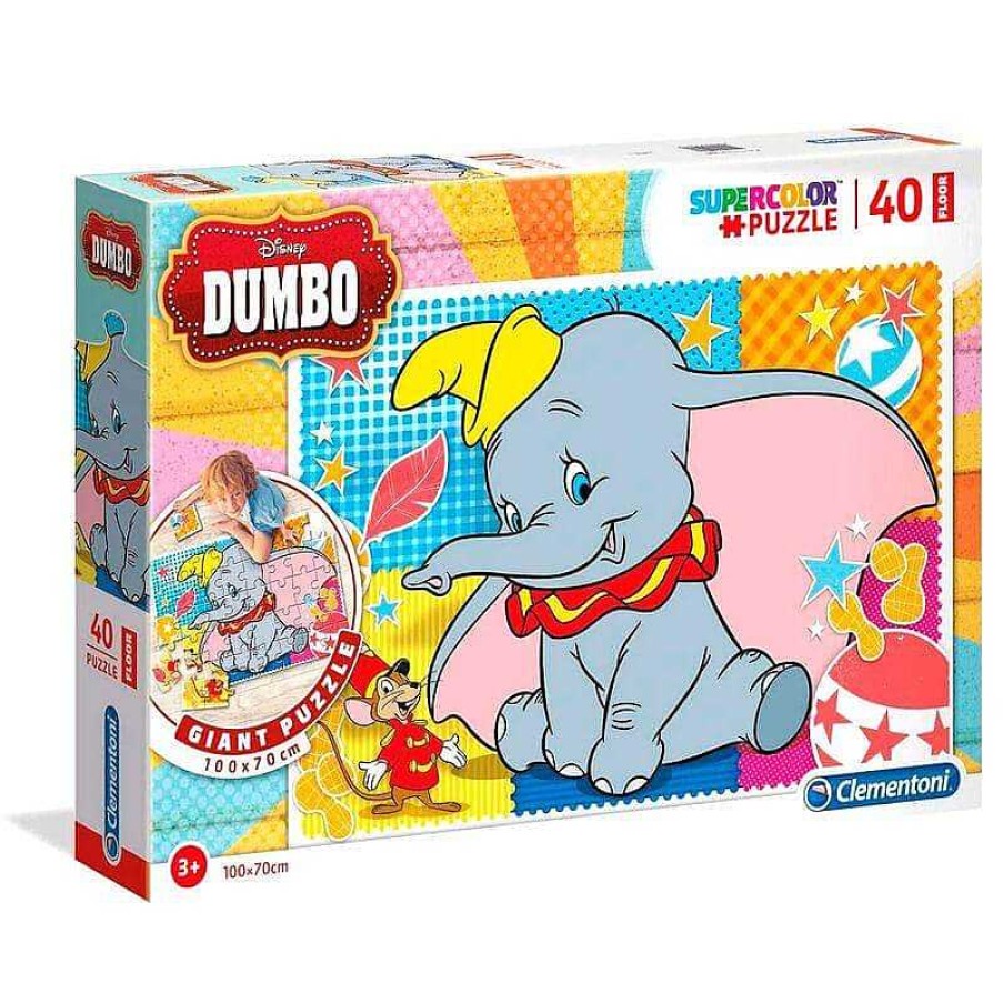 Clementoni Puzzle Clementoni Dumbo Gigante De 40 Piezas