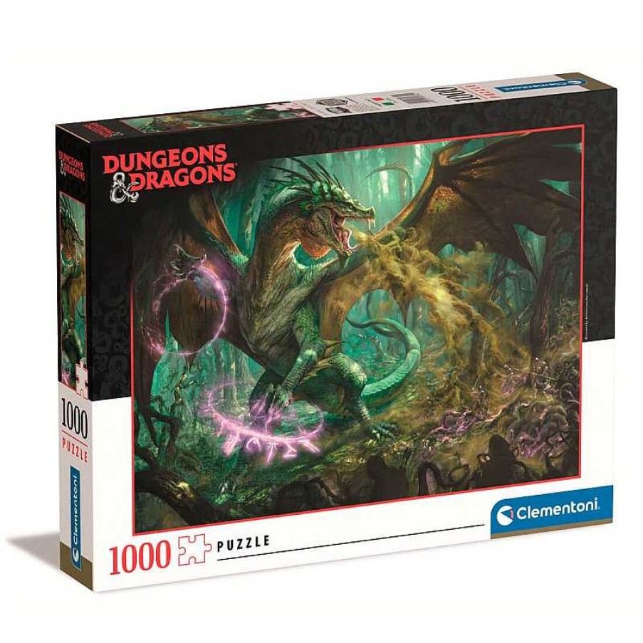 Clementoni Puzzle Clementoni Dungeons And Dragons 2 De 1000 Piezas