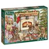 Falcon Puzzle Falcon Cachorros De Navidad De 500 Piezas