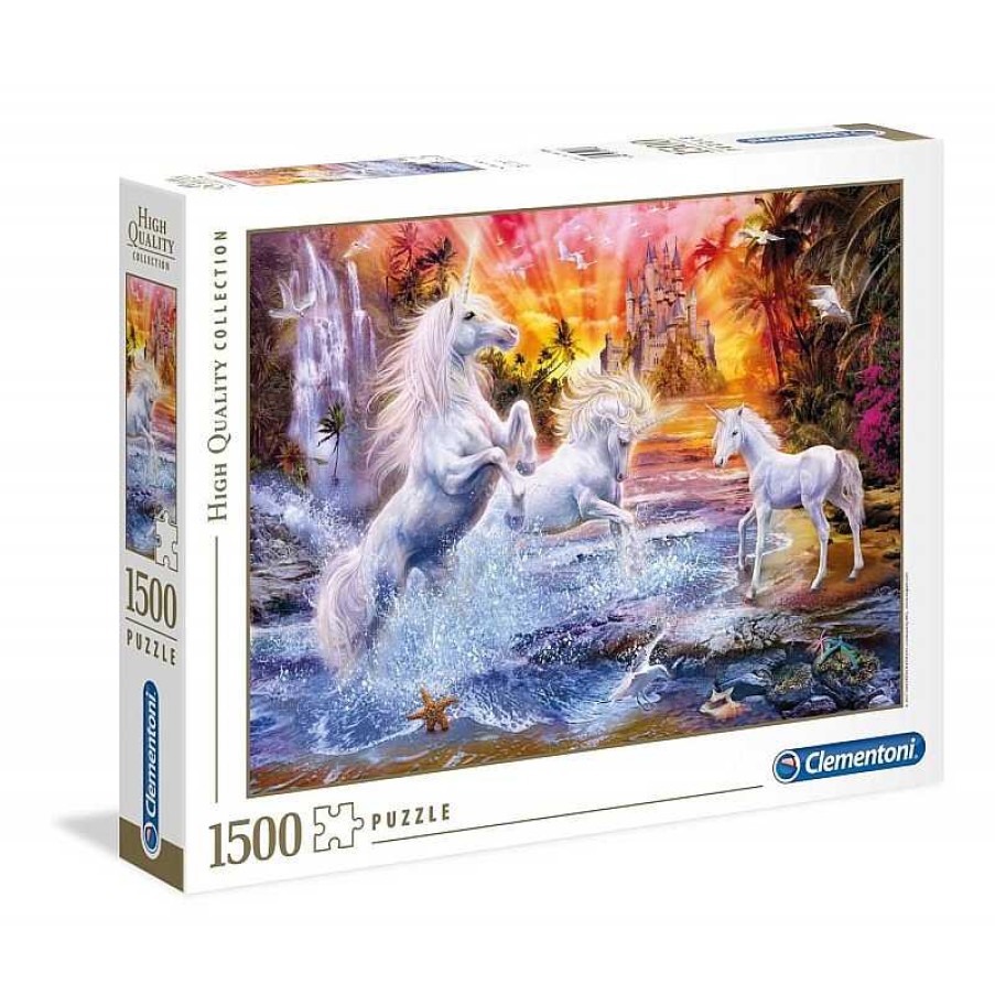 Clementoni Puzzle Clementoni Unicornios Salvajes De 1500 Piezas