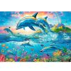 Puzzles Trefl Puzzle Trefl Familia De Delfines De 1500 Piezas