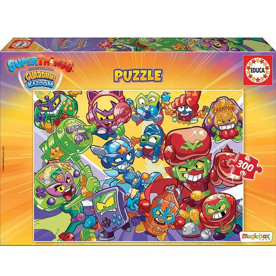 Puzzles Educa Puzzle Educa Superthings De 300 Piezas