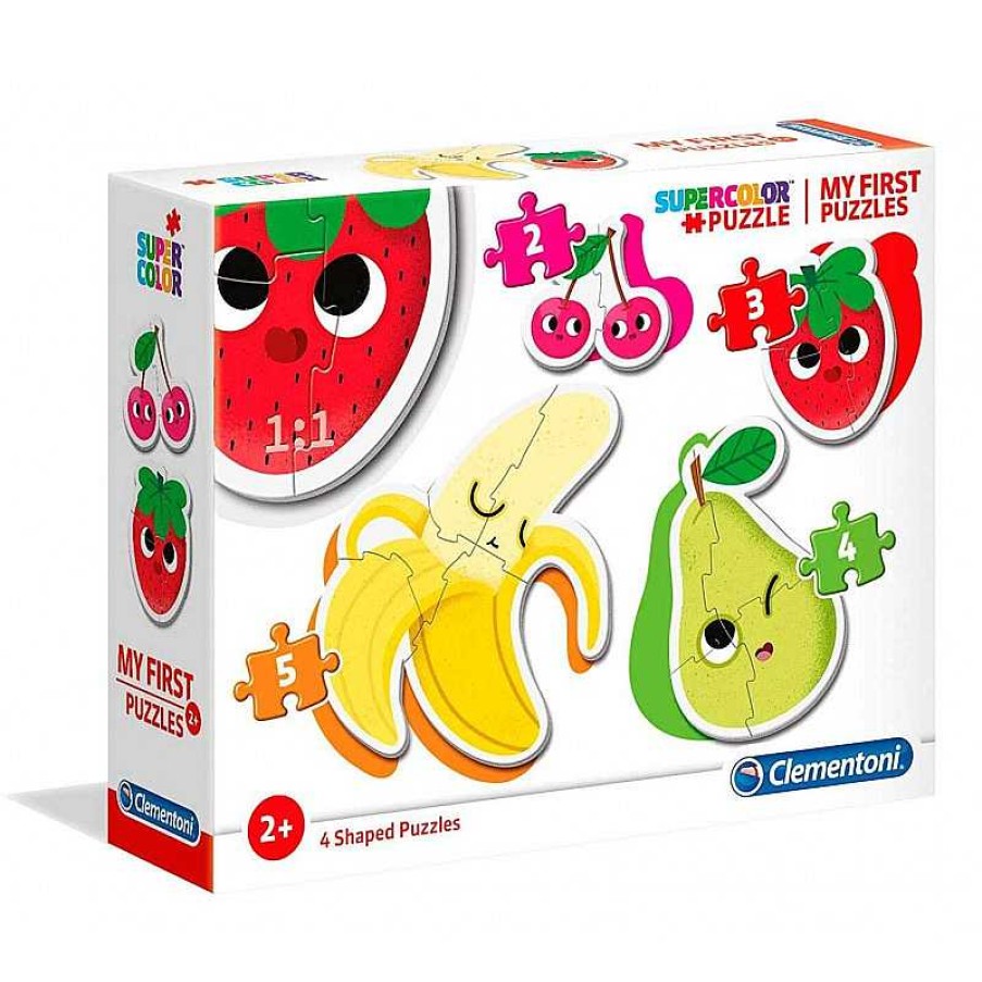 Clementoni Puzzle Clementoni Mi Primer Puzzle Frutas 2-3-4-5 Piezas