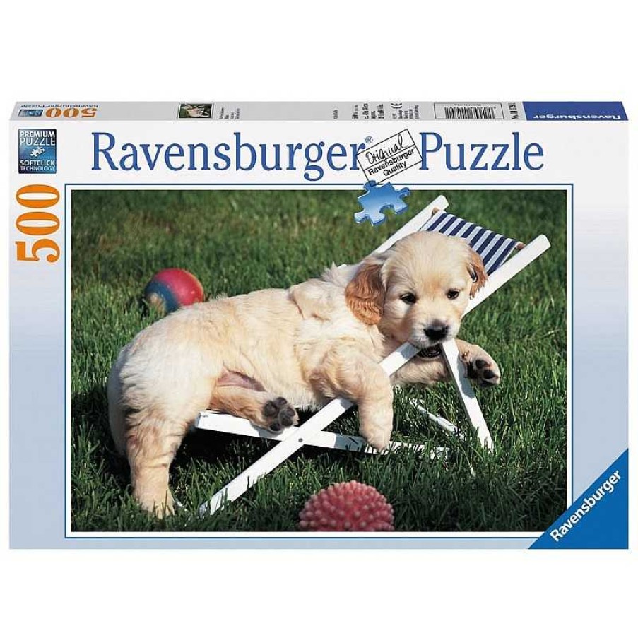 Ravensburger Puzzle Ravensburger Cachorro Golden Retriever De 500 Piezas