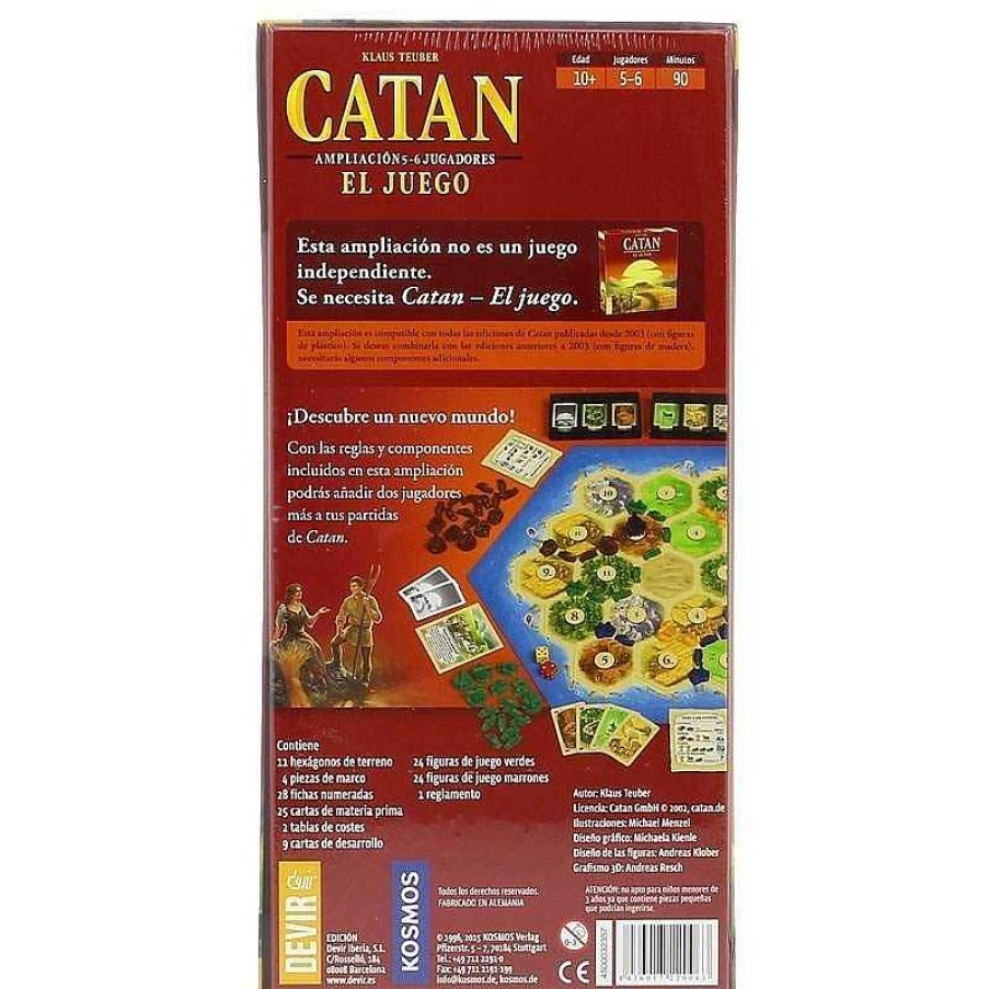 Devir Catan Ampliaci N 5-6 Jugadores