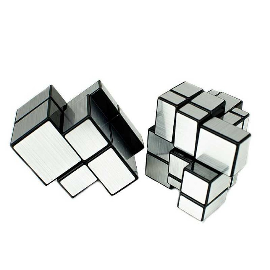 Shengshou Pack Mirror Cube 2X2 + 3X3 Plata