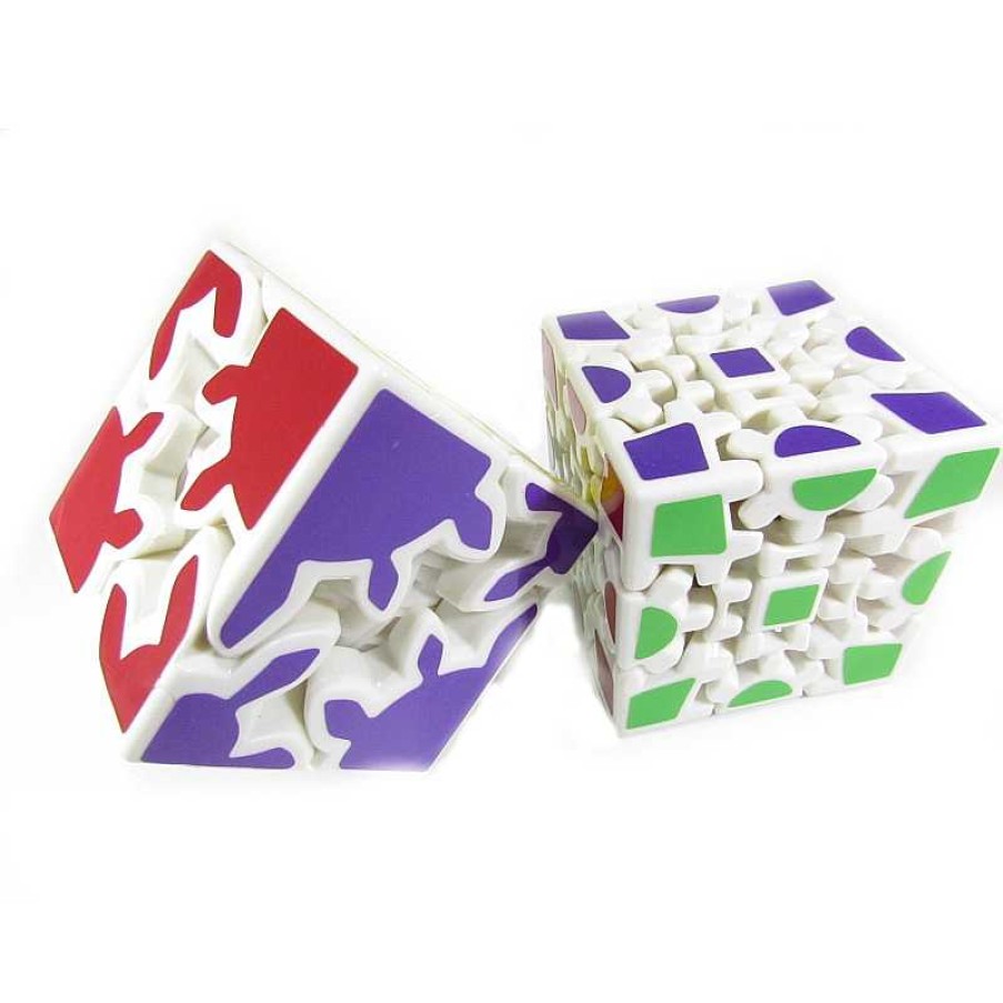 Kubekings Pack Gear Cube 2X2 + 3X3 (Base Blanca)