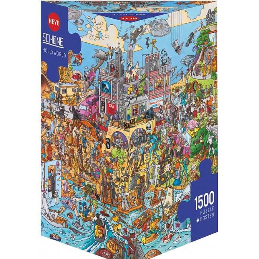 Heye Puzzle Heye Hollyworld De 1500 Piezas