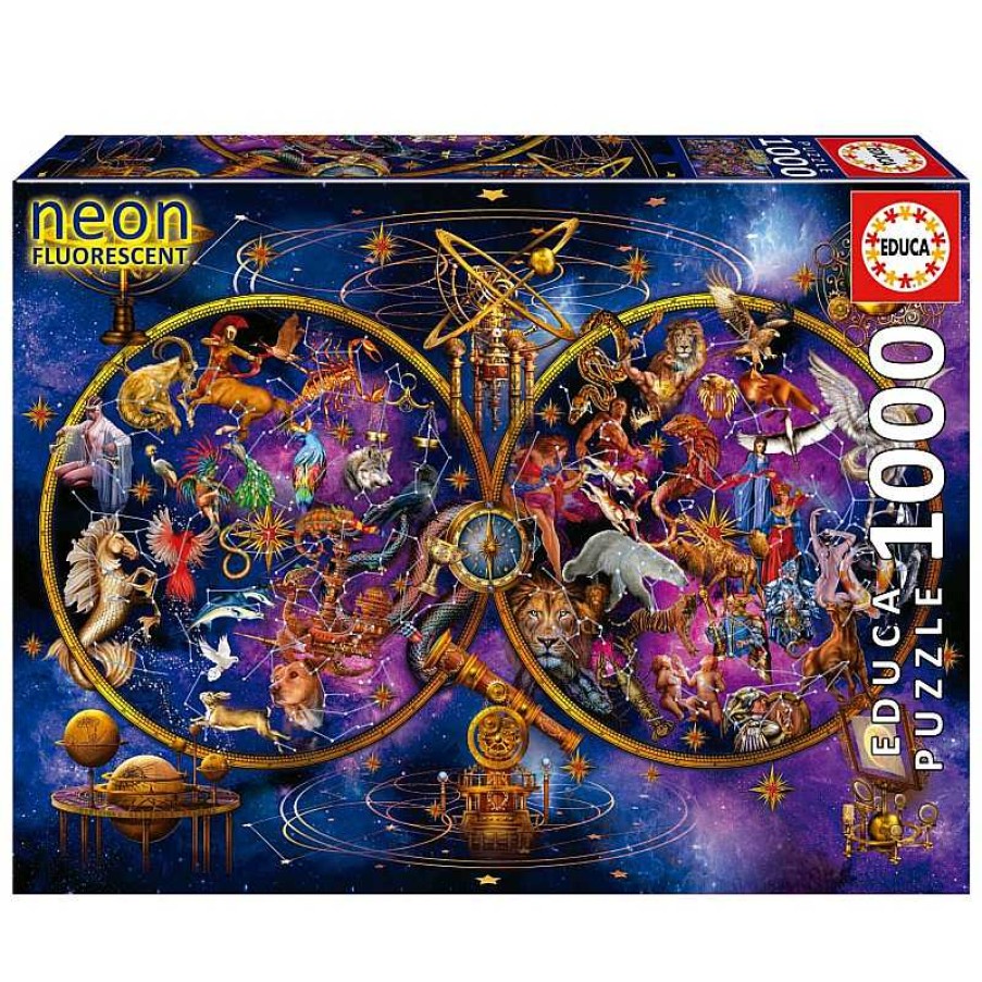 Puzzles Educa Puzzle Educa Constelaciones Efecto Ne N 1000 Piezas