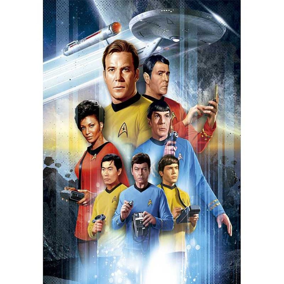 Clementoni Puzzle Clementoni Star Trek 3 De 500 Piezas