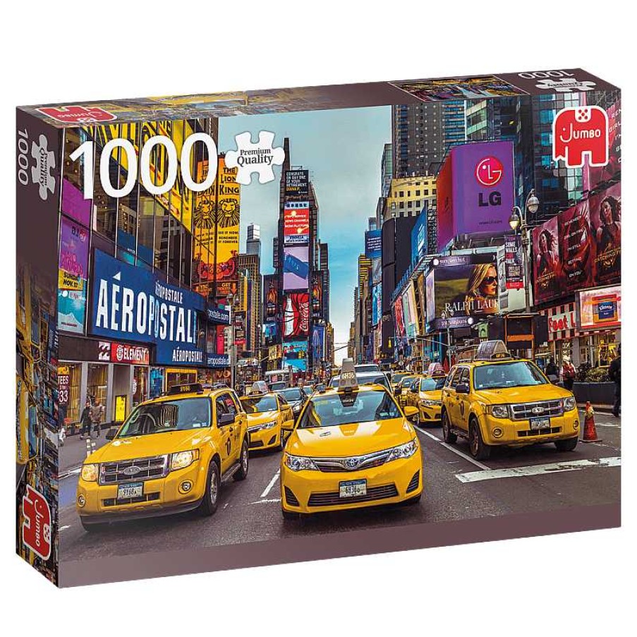 Jumbo Puzzle Jumbo Taxis De Nueva York De 1000 Piezas