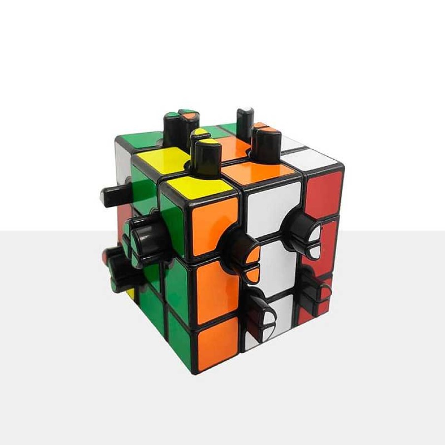 Calvins Puzzle Evgeniy Button Cube (2 Holes, 1/4)