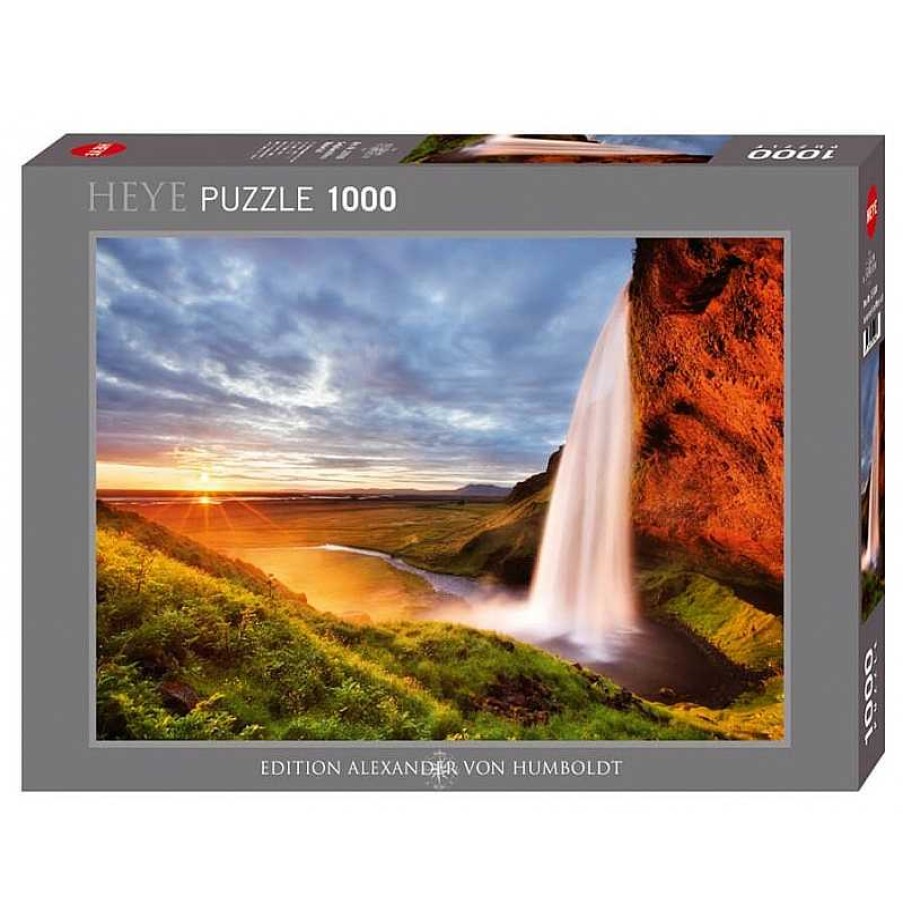 Heye Puzzle Heye Cascada Seljalandsfoss De 1000 Piezas