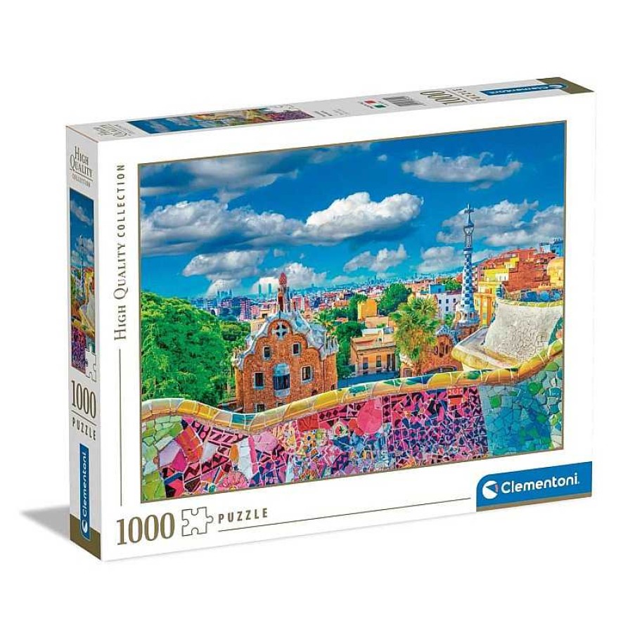 Clementoni Puzzle Clementoni Parque G Ell, Barcelona De 1000 Piezas