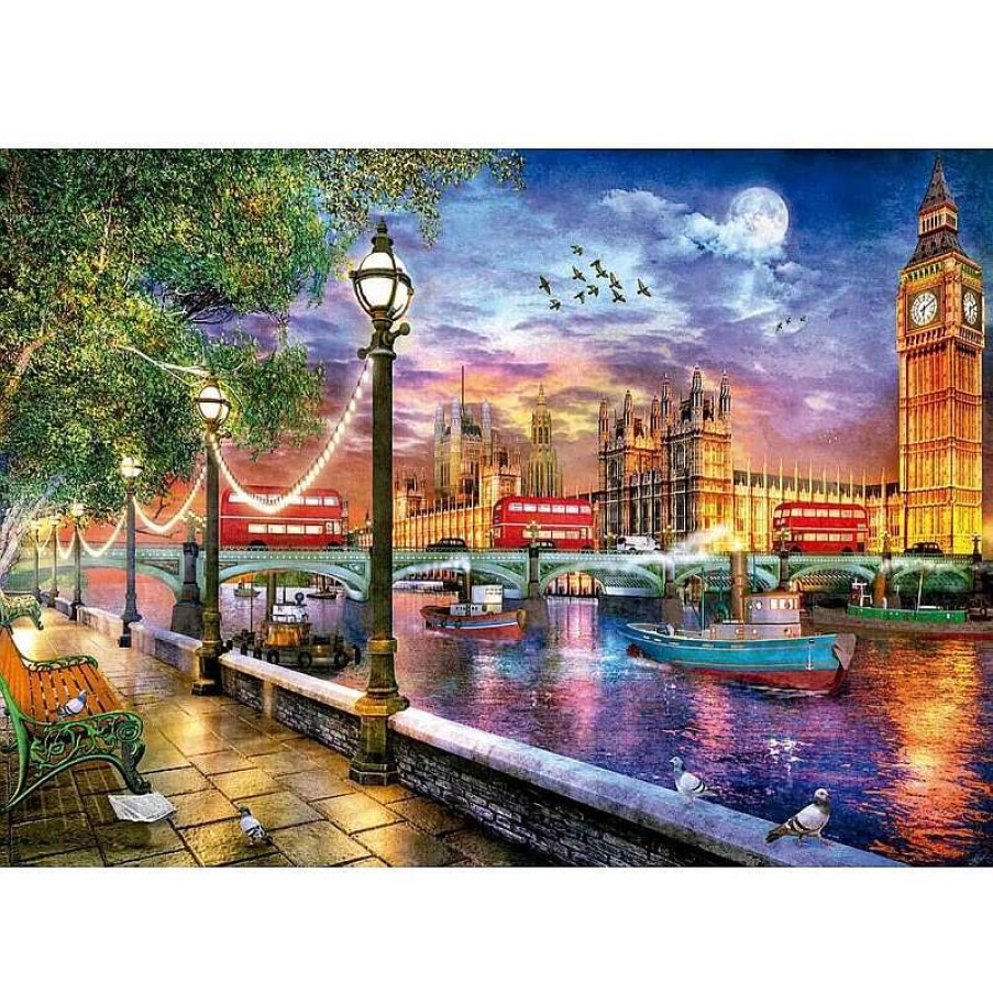 Puzzles Educa Puzzle Educa Londres Al Atardecer De 2000 Piezas