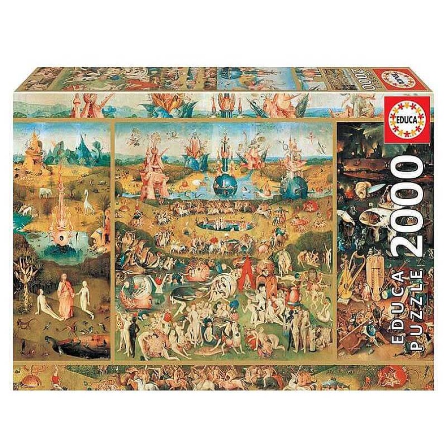 Puzzles Educa Puzzle Educa El Jard N De Las Delicias De 2000 Piezas