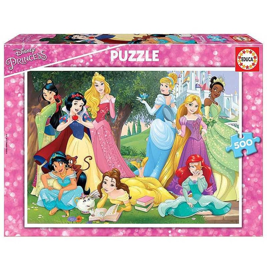 Puzzles Educa Puzzle Educa Princesas Disney De 500 Piezas