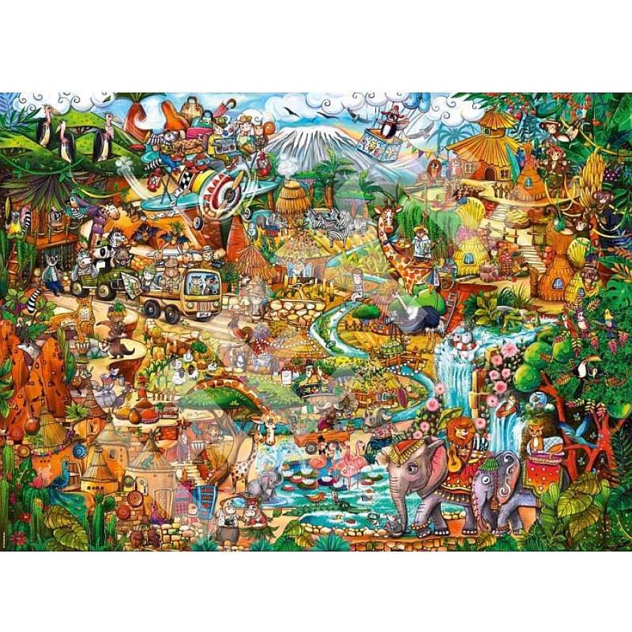 Heye Puzzle Heye Safari Ex Tico De 2000 Piezas