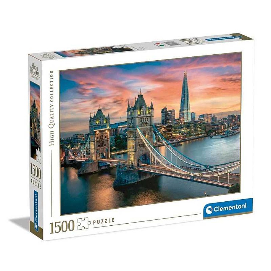 Clementoni Puzzle Clementoni Crep Sculo De Londres De 1500 Piezas