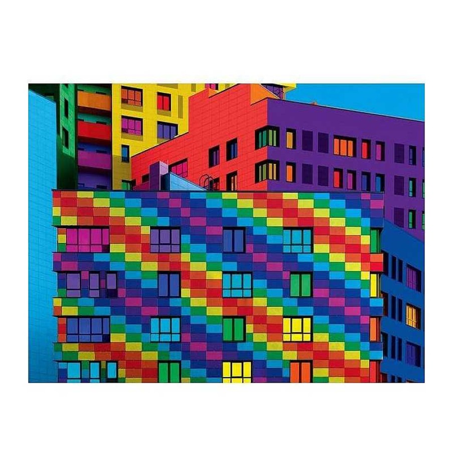 Clementoni Puzzle Clementoni Cuadrados Colorboom 500 Piezas