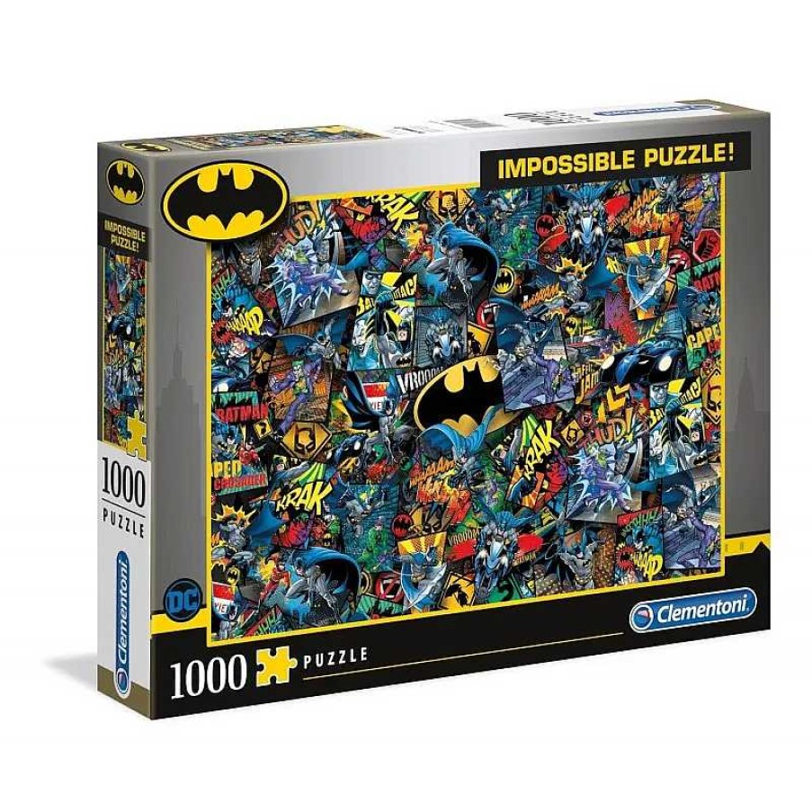 Clementoni Puzzle Clementoni Imposible Batman De 1000 Piezas