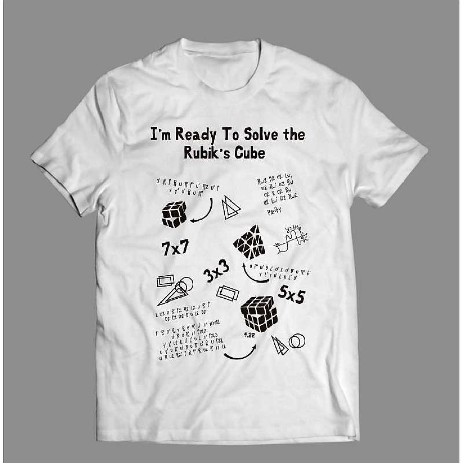 Kubekings Camiseta I'M Ready To Solve The Magic Cube