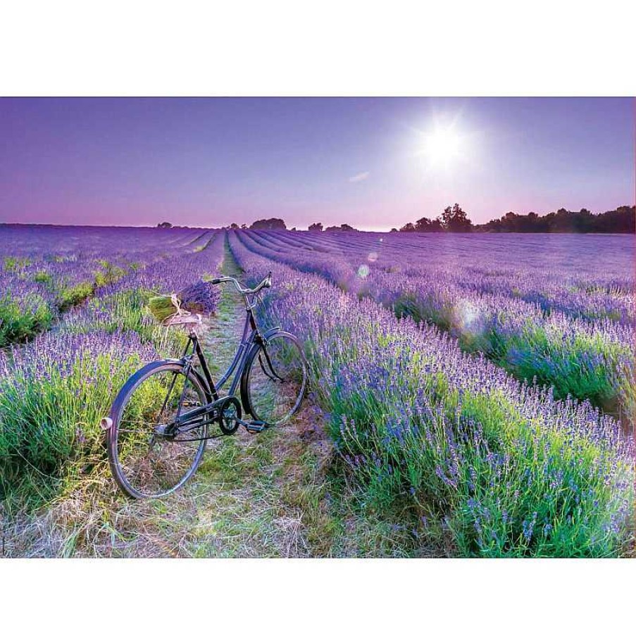 Puzzles Educa Puzzle Educa Bicicleta En Campo De Lavanda De 1000 Piezas