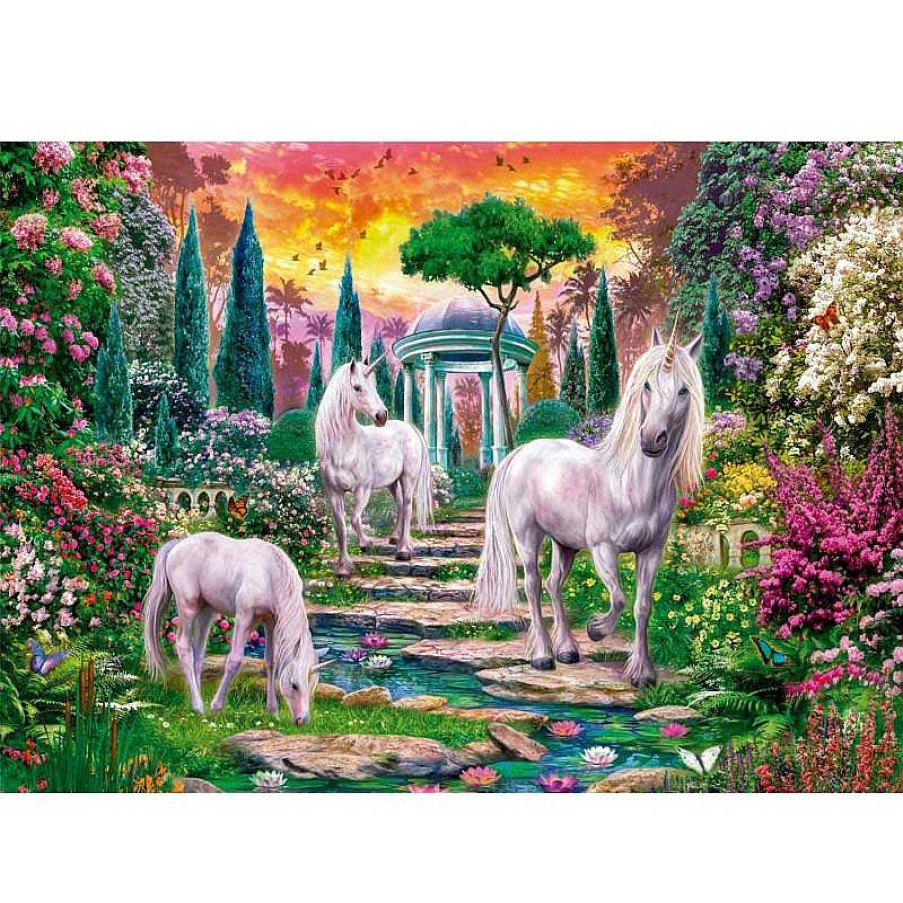 Clementoni Puzzle Clementoni Jard N De Unicornios De 2000 Piezas