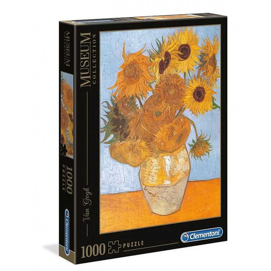 Clementoni Puzzle Clementoni Los Girasoles De 1000 Piezas