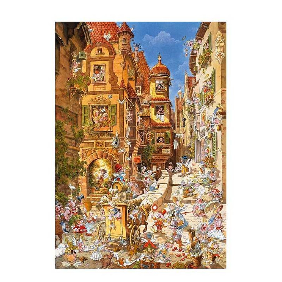 Heye Puzzle Heye De Dia, Pueblo Romantico De 1000 Piezas