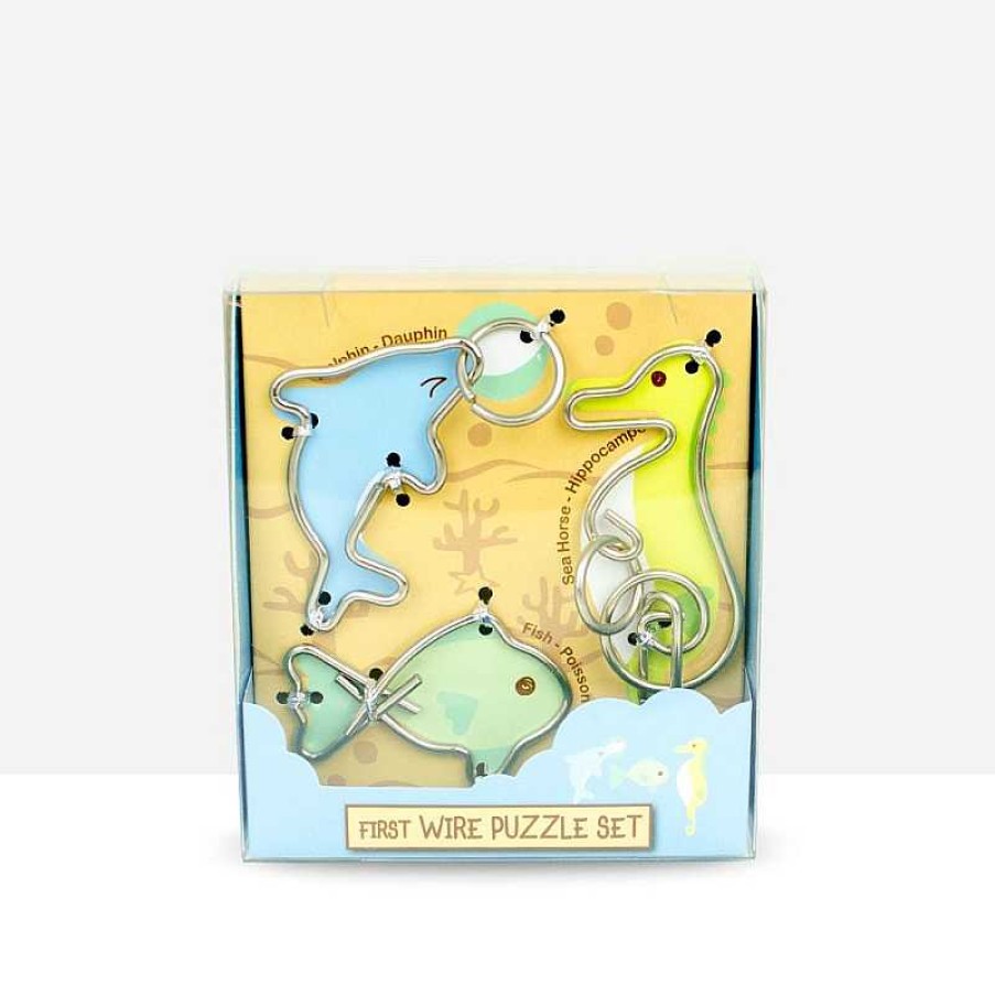 Eureka! 3D Puzzle First Wire Puzzle Set Aquatic