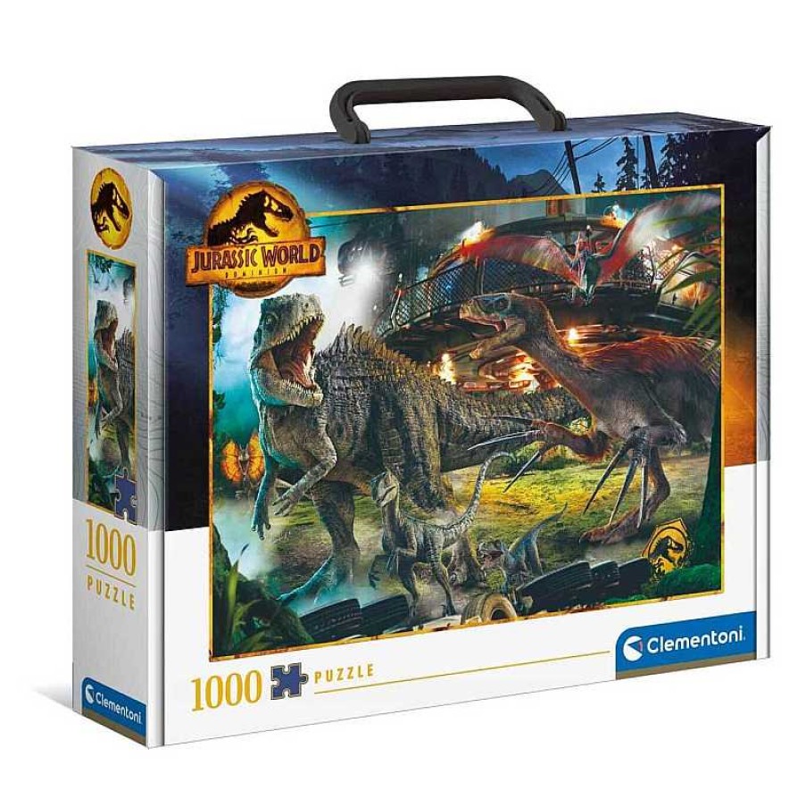 Clementoni Puzzle Clementoni Malet N Jurassic World 3 De 1000 Piezas