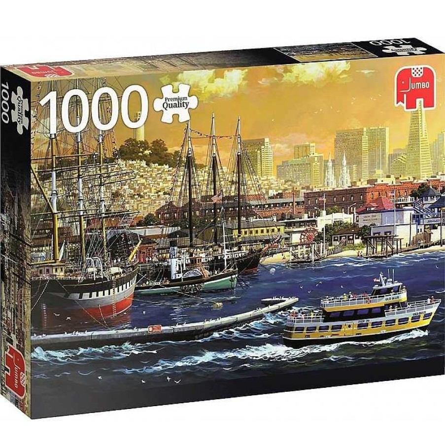 Jumbo Puzzle Jumbo La Bah A Del Puerto De San Francisco De 1000 Piezas