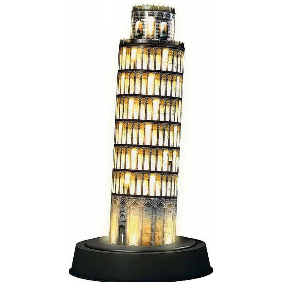 Ravensburger Puzzle 3D Ravensburger Torre De Pisa Night Edition De 216 Piezas