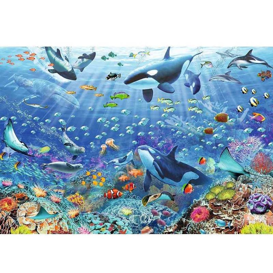 Ravensburger Puzzle Ravensburger Un Colorido Mundo Submarino De 3000 Piezas