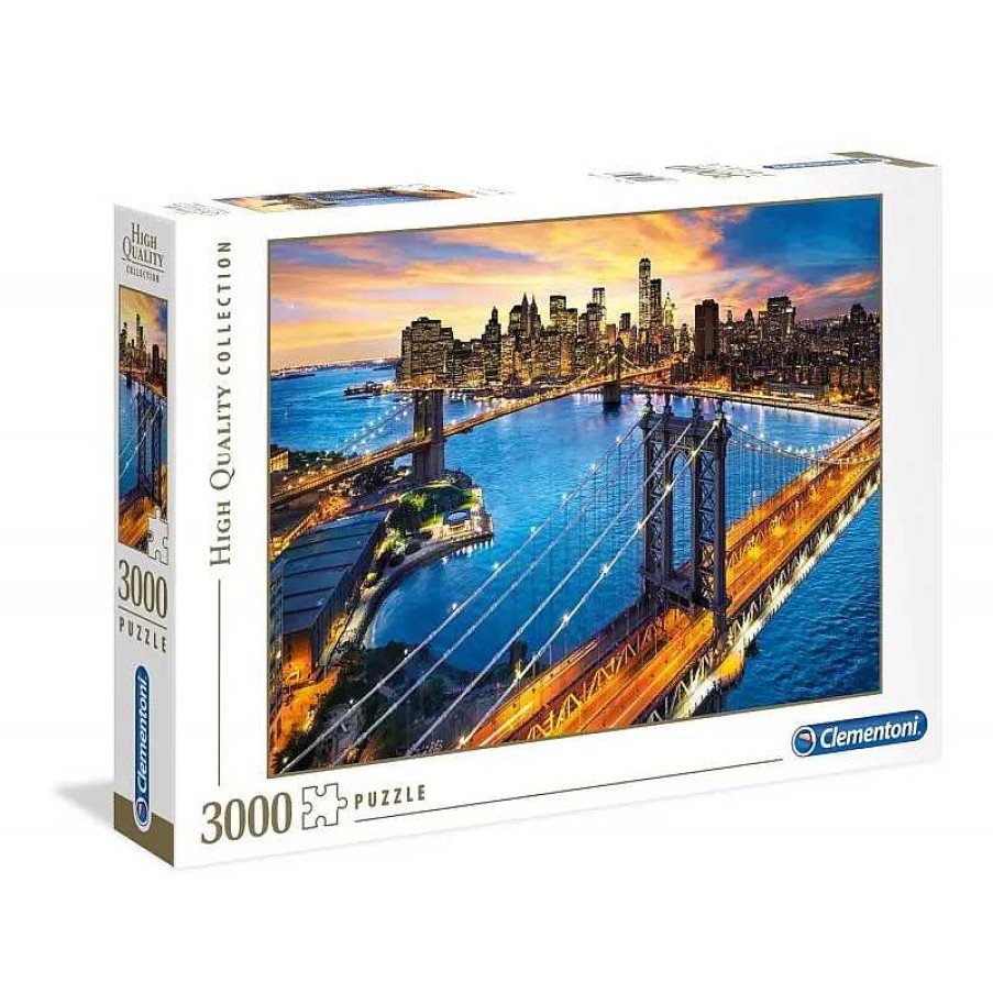 Clementoni Puzzle Clementoni Nueva York De Noche De 3000 Piezas