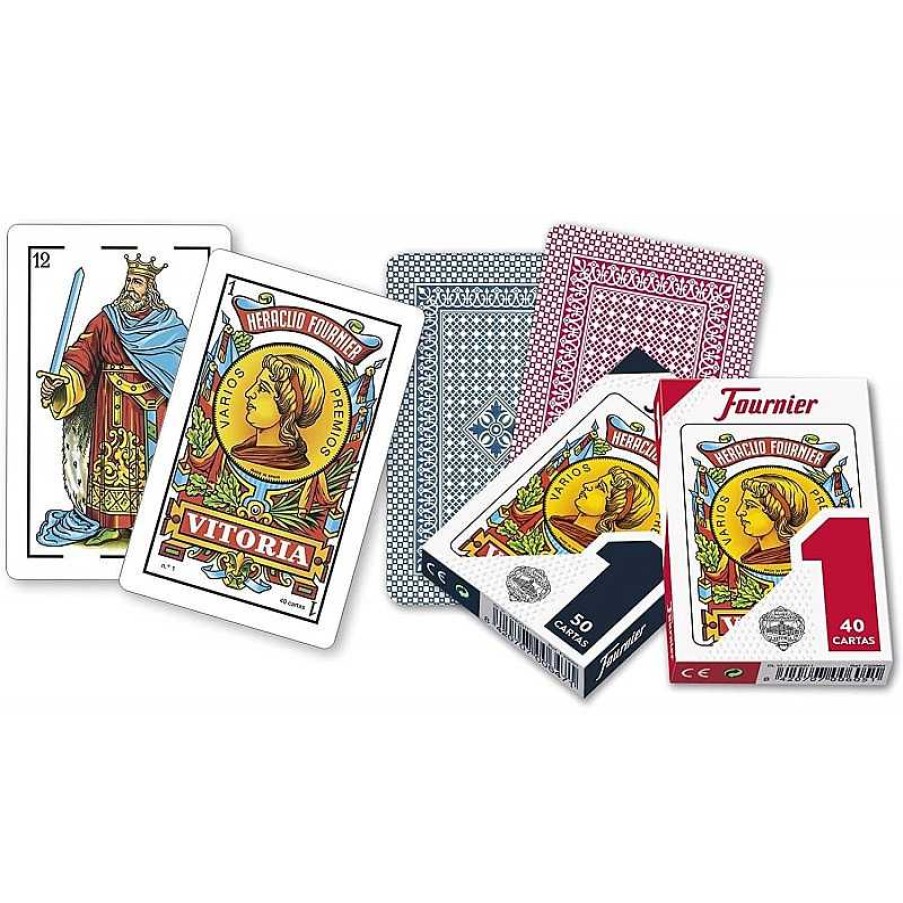 kubekings.com Baraja Espa Ola N 1 50 Cartas Fournier - Colores Aleatorios