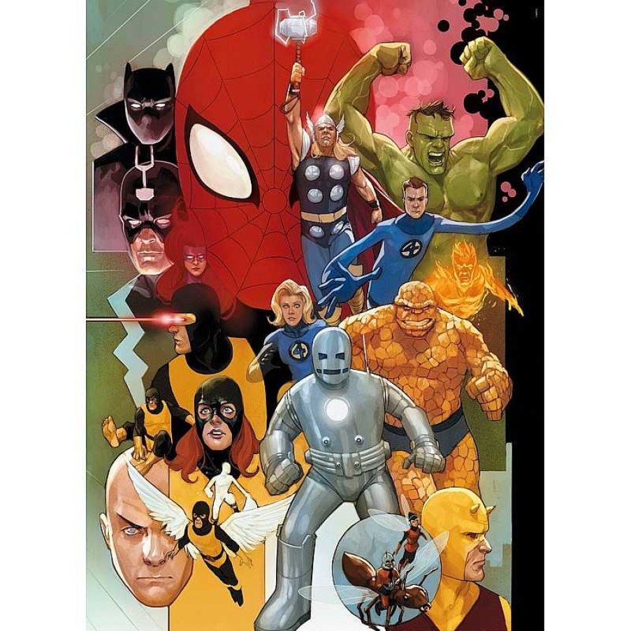 Clementoni Puzzle Clementoni Universo Marvel A Os 80 De 1000 Piezas