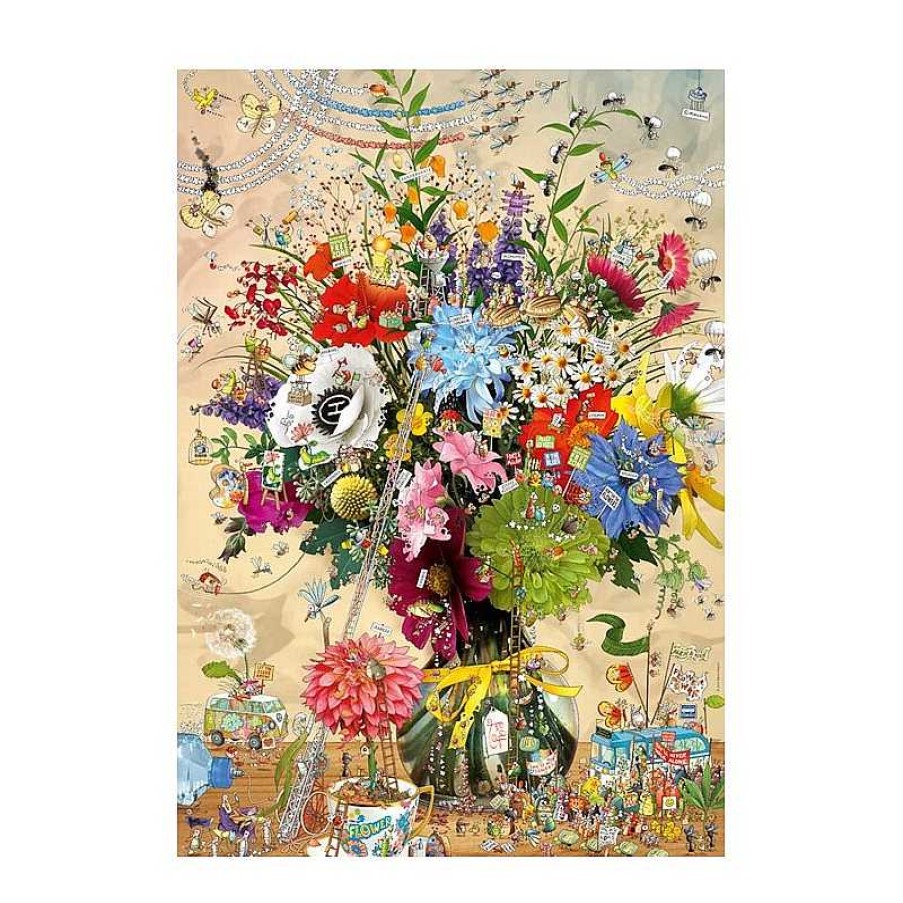 Heye Puzzle Heye Flores Con Vida De 1000 Piezas