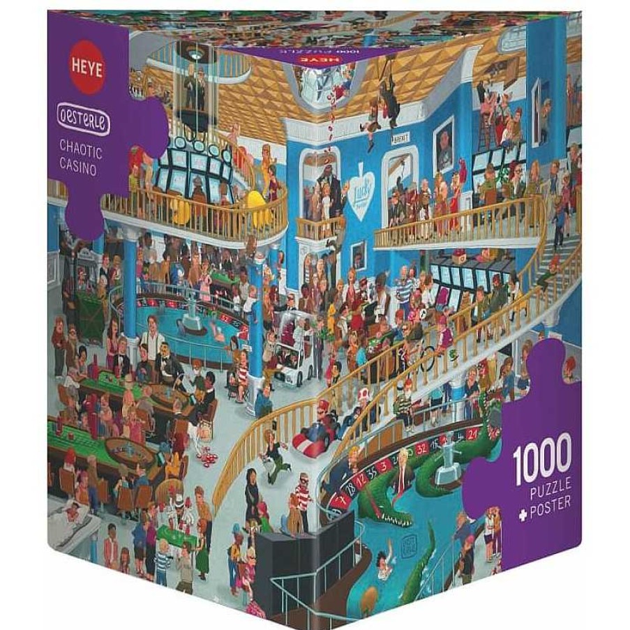 Heye Puzzle Heye Casino Ca Tico De 1000 Piezas